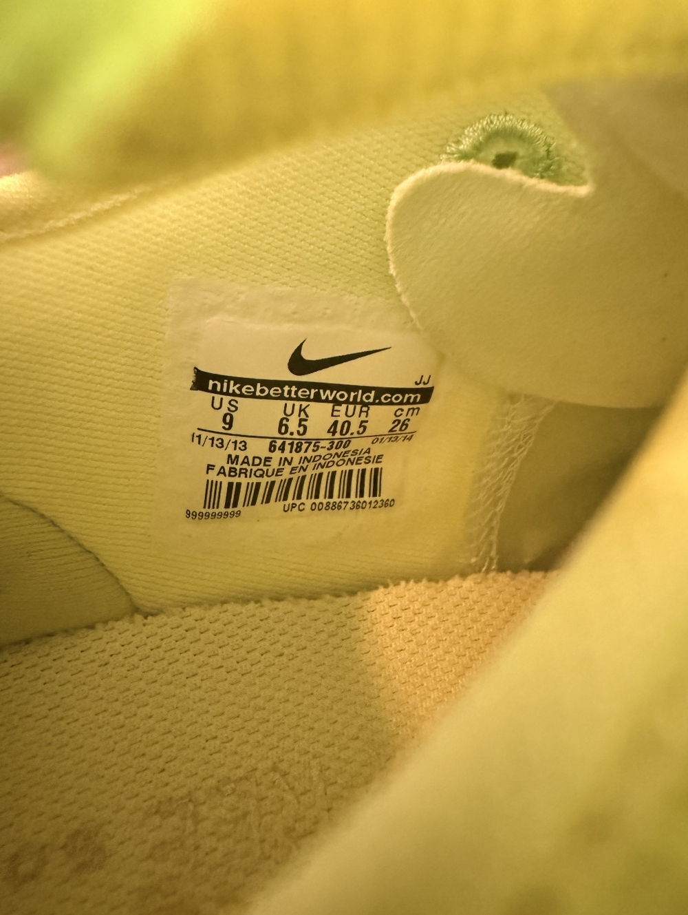 Nike Free 5.0 Fit 4 (2013) Breath Green #641875-300 Shoes Women's Size 9 No Box - Picture 12 of 12